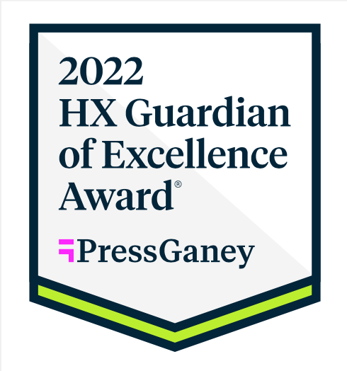 Logotipo del Premio Guardián de la Excelencia HX 2022
