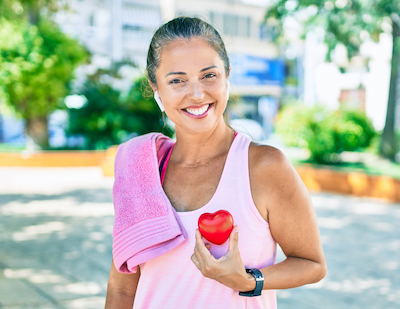 mujer haciendo ejercicio