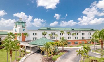 Vista aérea del centro médico Lakewood Ranch