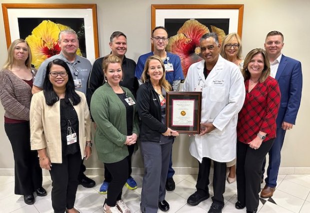 Lakewood Ranch Medical Center recibió la certificación avanzada de centro primario de ataque cardíaco de la Comisión Conjunta