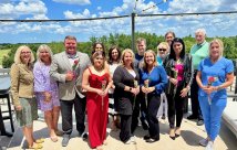 Recipients of the LWRMCF nursing scholarships at the awards luncheon